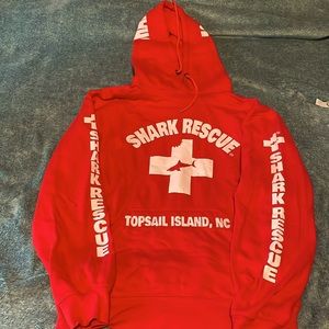 Topsail Island shark rescue sweatshirt